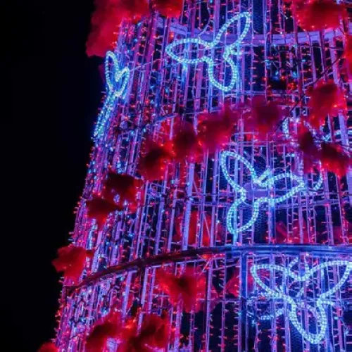 Árbol de Navidad gigante para empresas