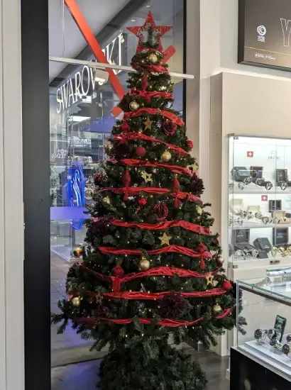 Árbol de Navidad tienda