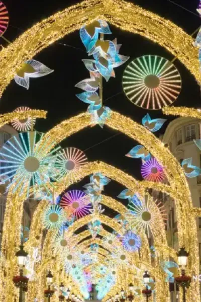 Alquiler luces de Navidad arcos