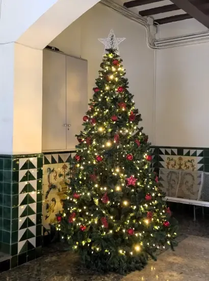 Árbol de Navidad ayuntamiento