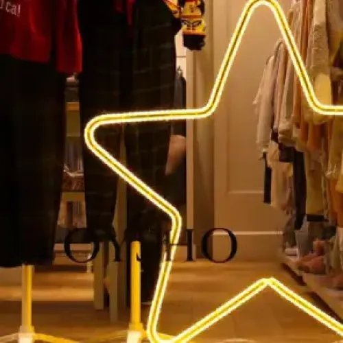 Alquiler iluminación navideña escaparates