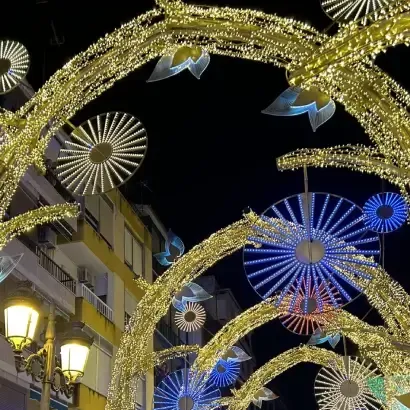 Alquiler de decoración navideña luces de Navidad