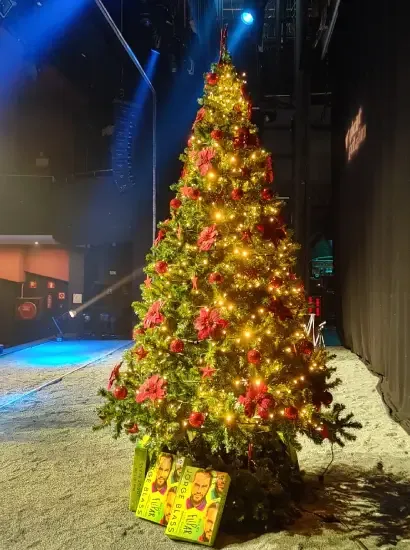 Árbol de Navidad para festival