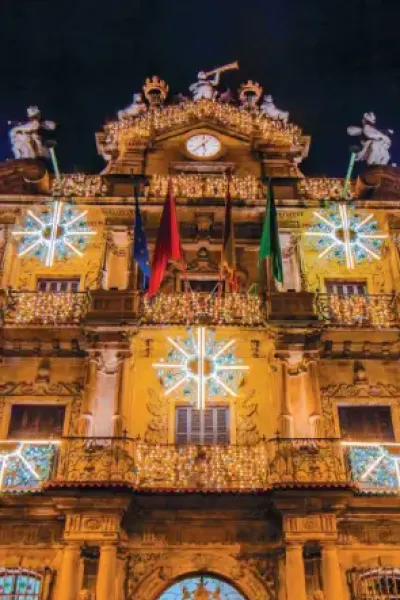Alquiler de luces de Navidad fachada ayuntamiento