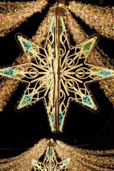 Alquiler luces de Navidad estrella