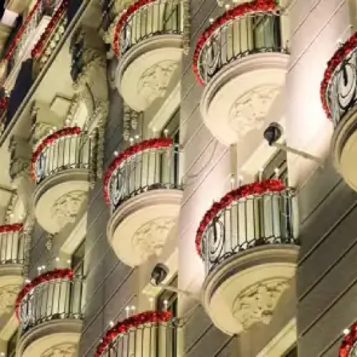 Alquiler iluminación navideña hoteles