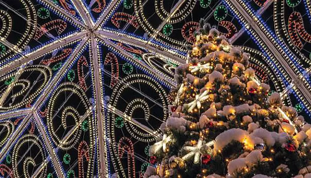 Decoración de Navidad para empresas